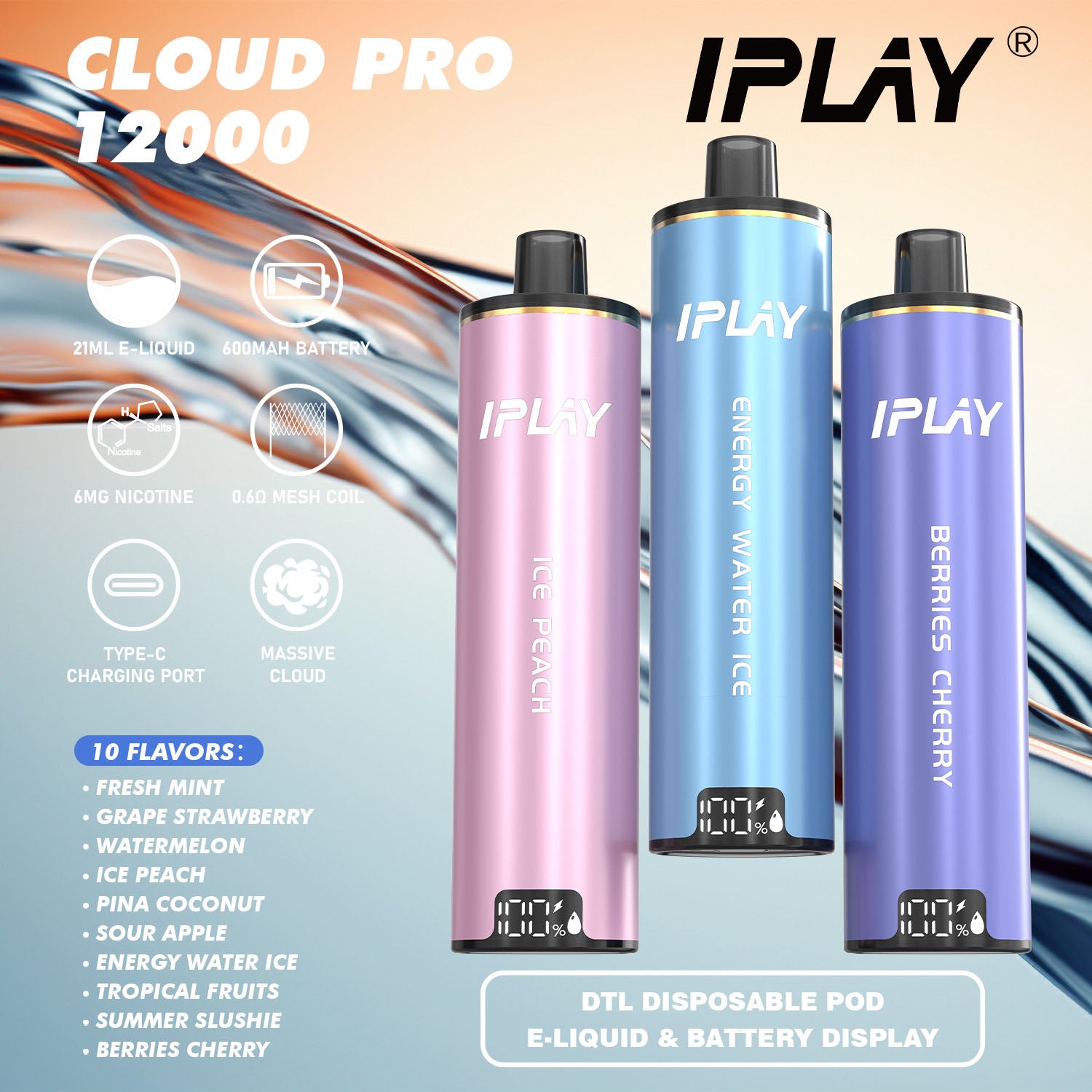 IPLAY CLOUD PRO 12000