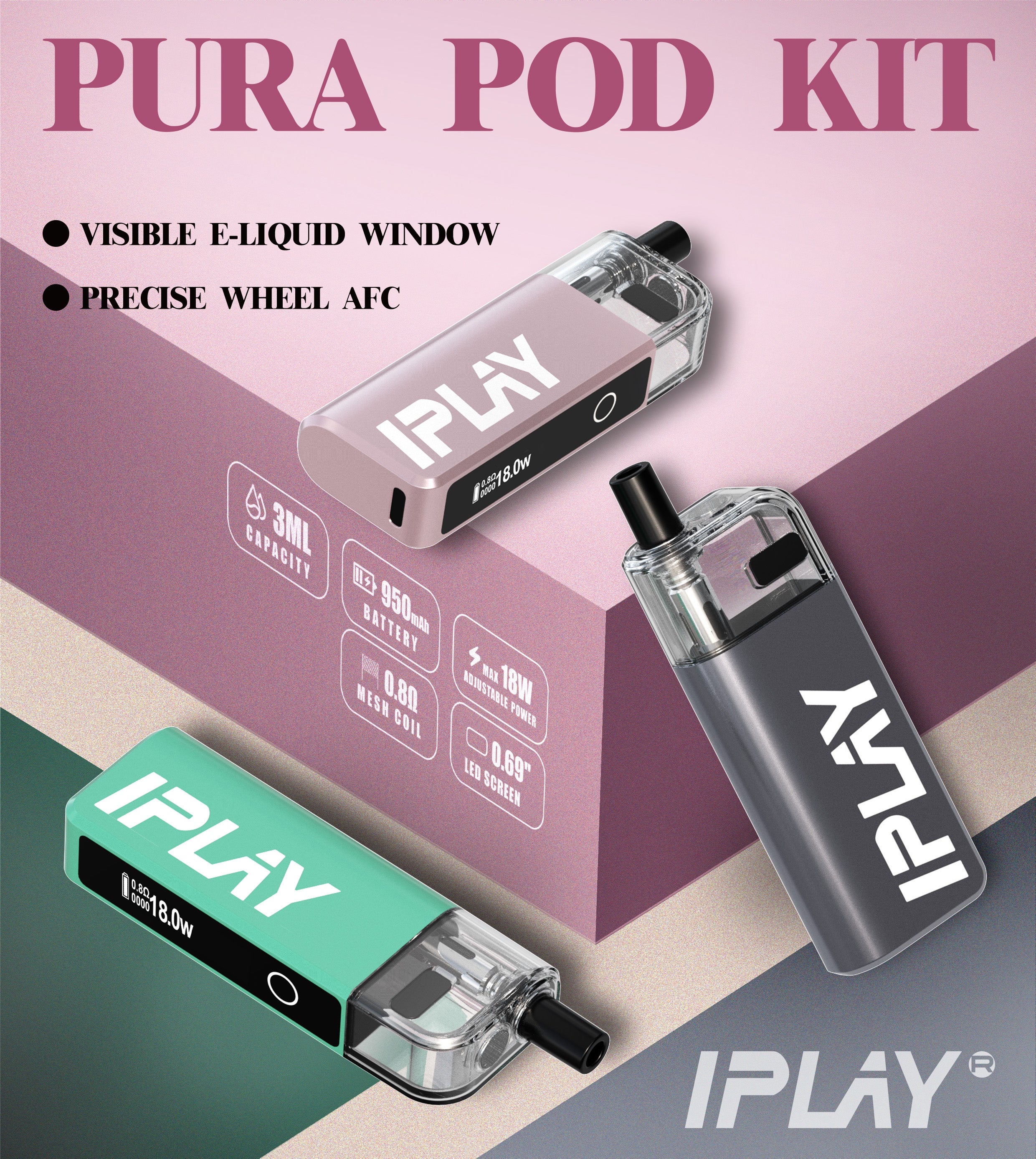 IPLAY PURA POD KIT