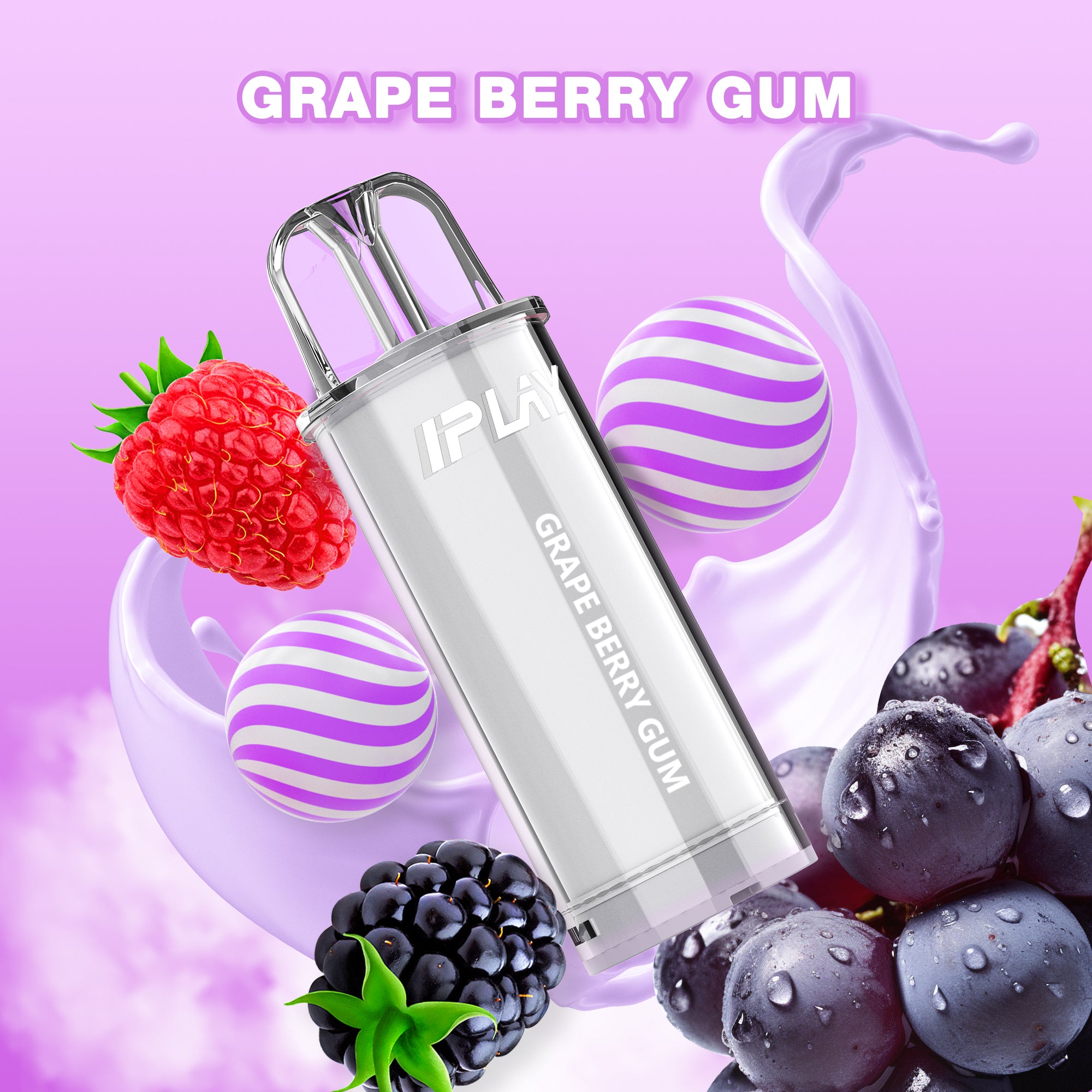 IPLAY Fog Replacement Pods - Premium Flavored E-Liquid Pods IPLAY Fog Replacement Pods - Premium Flavored E-Liquid Pods